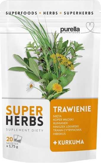 Picture of Purella Food Mieszanka zioowa Trawienie 35 g