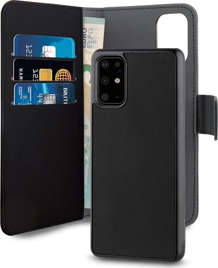 Изображение Puro Puro Wallet Detachable Huawei P40 2w1 czarne/black HWP40BOOKC3BLK