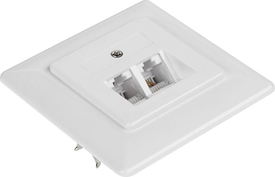 Picture of Puszka nacienna podwójna 8P4C przelotowa