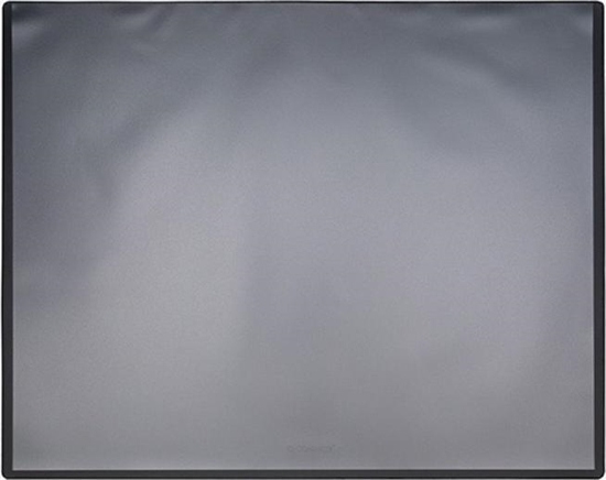 Picture of Podkadka Q-Connect Podkadka na biurko Q-CONNECT, PP, 630x500mm, z przezroczyst foli, czarna