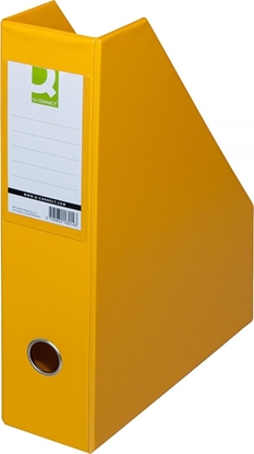 Attēls no Q-Connect Pojemnik na dokumenty Q-CONNECT, PVC, A4/76, żółty