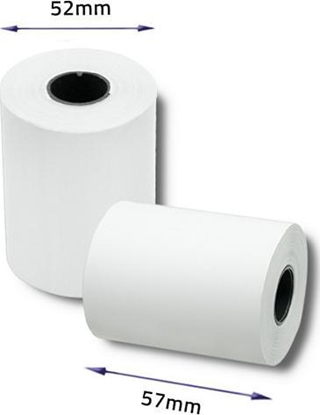 Attēls no Qoltec ROLKA TERMICZNA 57X16 | 55G/M2 | 10SZT