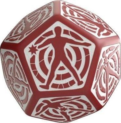 Picture of Q-Workshop Ko Trafienia 12 cian - Czerwono-biaa