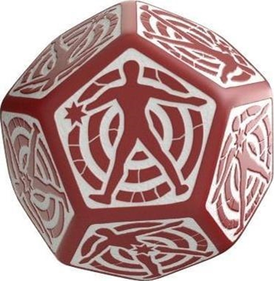 Picture of Q-Workshop Ko Trafienia 12 cian - Czerwono-biaa