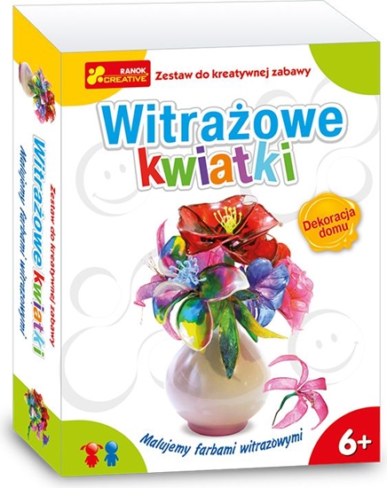 Picture of Ranok Witraowe kwiatki (257206)