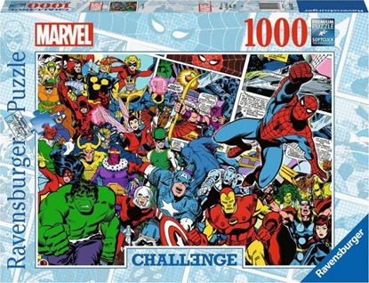 Attēls no Ravensburger Marvel Challenge Jigsaw puzzle 1000 pc(s) Comics
