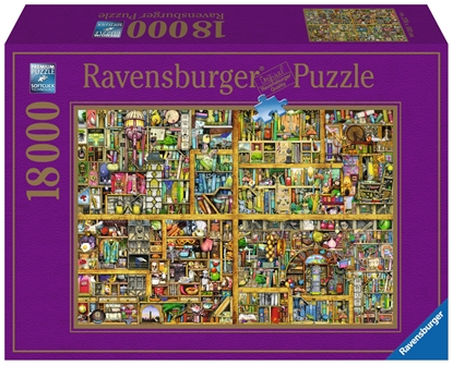 Изображение Ravensburger Colin Thompson Bookshelf Jigsaw puzzle 18000 pc(s) Fantasy