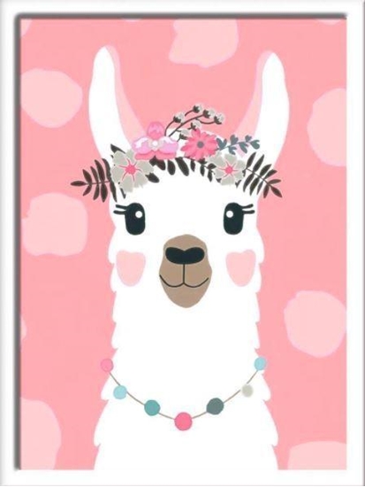 Изображение Ravensburger Malowanka CreArt dla dzieci Lama