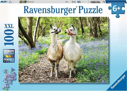 Attēls no Ravensburger Puzzle 100 Przyjaźń zwierząt XXL