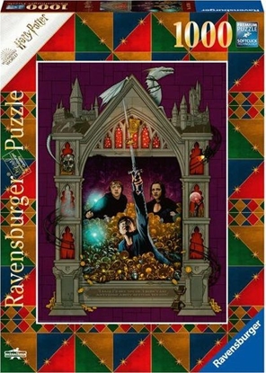 Изображение Ravensburger Puzzle 1000 elementów Kolekcja Harry Potter 4