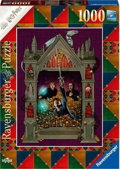 Изображение Ravensburger Puzzle 1000 elementów Kolekcja Harry Potter 4