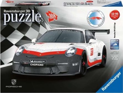 Picture of Ravensburger Puzzle 108 elementów Porsche GT3 Cup 3D