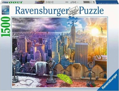 Attēls no Ravensburger Puzzle 1500 el. Sezony w Nowym Jorku
