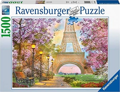 Attēls no Ravensburger Puzzle 1500 elementów Miłosny Paryż