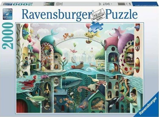 Picture of Ravensburger Puzzle 2000el Gdyby ryby umiay mówi 168231 RAVENSBURGER