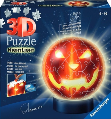 Изображение Ravensburger Puzzle 3D 72 Dynia wiecca w ciemnoci