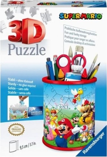 Picture of Ravensburger Puzzle 54 elementy 3D Przybornik, Super Mario