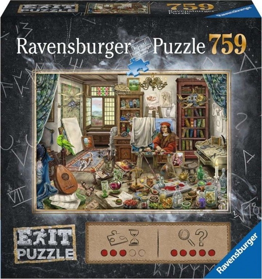 Picture of Ravensburger Puzzle 759 Exit Studio artysty