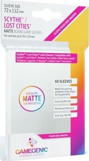 Изображение Rebel Gamegenic: Matte Scythe/Lost Cities Sleeves 72x112