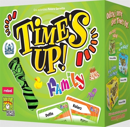 Изображение Rebel Gra planszowa Time is Up! Family