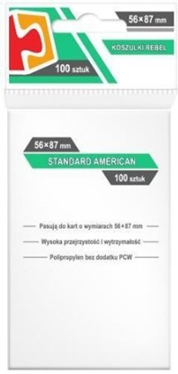Изображение Rebel Koszulki Standard American 56x87 (100szt) (232236)