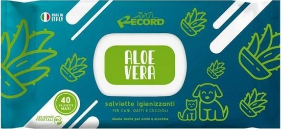 Picture of Record Italy RECORD CHUSTECZKI NEW ALOE VERA 40szt ANTYBAKTERYJNE