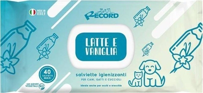 Picture of Record Italy RECORD CHUSTECZKI NEW MLEKO WANILIOWE XL 40szt ANTYBAKTERYJNE