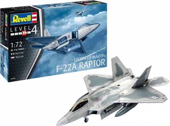 Изображение Revell Model do sklejania Lockheed Martin F-22A Raptor