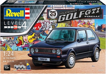 Attēls no Revell Zestaw upominkowy z akcesoriami modelarskimi - Model VW Golf GTI Pirelli (GXP-644200)