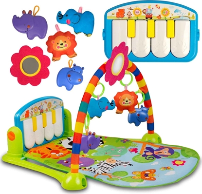 Изображение Ricokids Mata interaktywna edukacyjna z pianinkiem Ricokids - 7316
