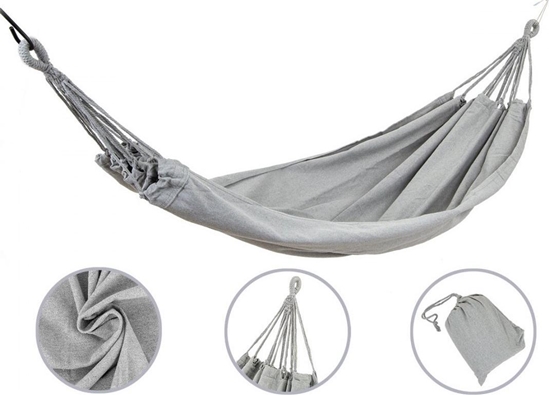 Picture of Royokamp  Hamak classic 2 osobowy 200 x 150 cm szary stalowy