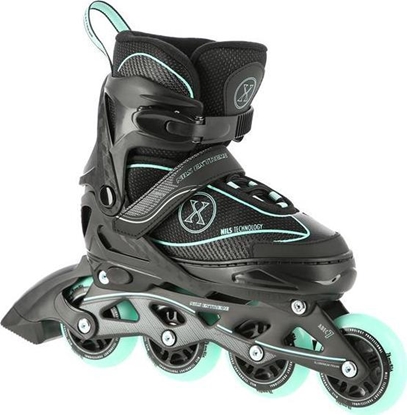 Picture of Rolki NILS Extreme NA11008 rekreacyjne regulowane czarne r. 39-42