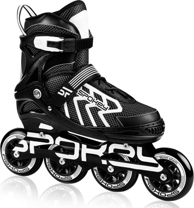 Picture of Rolki Spokey Khan rekreacyjne regulowane czarne r. 31-34