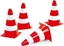 Picture of Rolly Toys Rolly Toys Pachoki drogowe Zestaw 4 pachoków Ostzregawczych