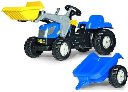 Picture of Rolly Toys Traktor New Holland z yk i Przyczep (5023929)