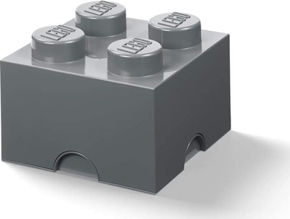 Attēls no Room Copenhagen Room Copenhagen LEGO Storage Brick 4, storage box (grey)
