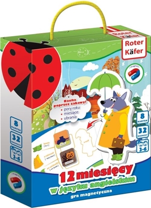 Изображение Roter Kafer Magnetyczna gra 12 miesicy