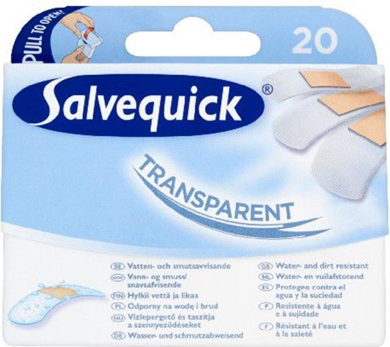 Picture of Salvequick  Plastry Transparentne 1op.-20 szt