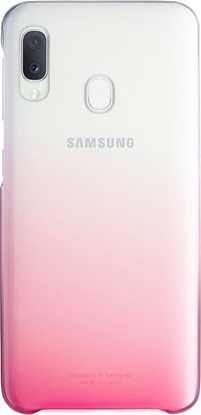 Изображение Samsung Etui Gradiation Cover do Samsung A20e róowy/pink (EF-AA202CPEGWW)