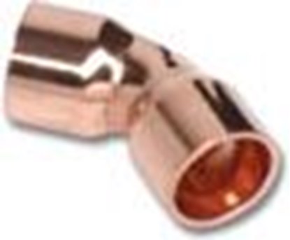 Изображение SANHA uk miedziany 5041 45° 22mm (1504122)