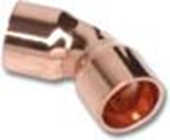 Изображение SANHA uk miedziany 5041 45° 22mm (1504122)