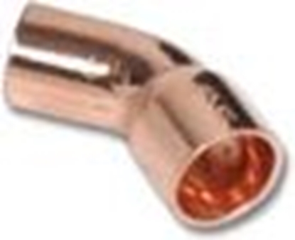 Изображение SANHA uk nyplowy 5040 miedziany 45° 42mm (1504042)