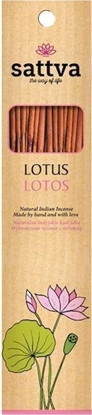 Picture of Sattva Natural Indian Incense naturalne indyjskie kadzideko Lotos 15szt.