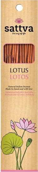 Picture of Sattva Natural Indian Incense naturalne indyjskie kadzideko Lotos 15szt.