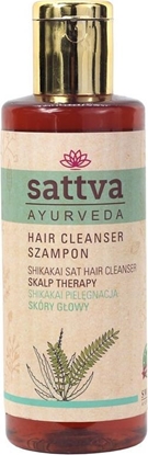 Attēls no Sattva SATTVA_Ayurveda Hair Cleanser Shampoo szampon do włosów chroniący przed utratą wilgotności Shikakai 210ml