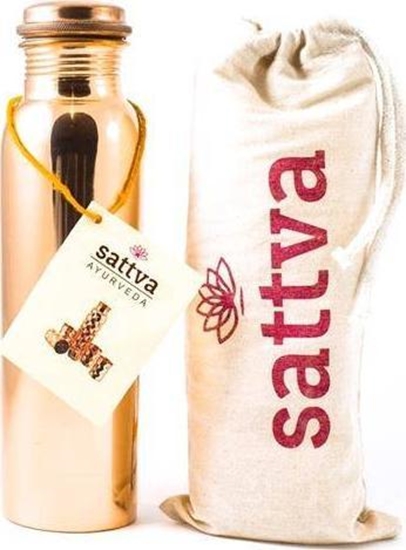 Picture of Sattva SATTVA_Ayurveda indyjska butelka miedziana Gadka 950ml