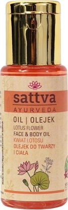 Picture of Sattva SATTVA_Ayurveda nawilajcy olejek do twarzy i ciaa Kwiat Lotosu 50ml
