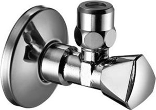 Изображение Schell Zawór ktowy Sanland z nakrtk (do podczenia baterii) 1/2"x3/8"  (970330000)