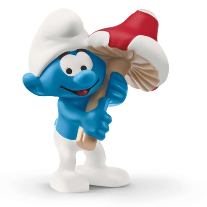 Picture of schleich The Smurfs Smurf with good luck charm
