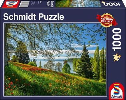 Изображение Schmidt Spiele Puzzle PQ 1000 Wyspa kwitncych tulipanów G3